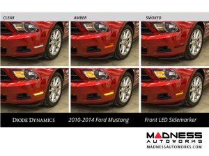 Ford Mustang Side Markers - set of 2 - LED - Amber/ Red